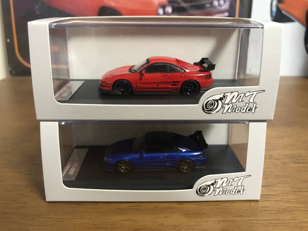 Amazon | 1/64 MTmodel × PEAKO トヨタ MR2 SW20 レッド